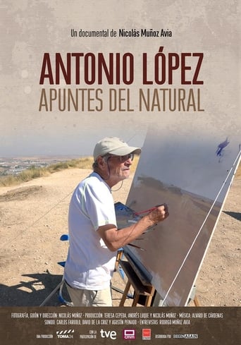 Poster of Antonio López: apuntes del natural