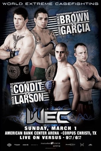 Poster of WEC 39: Brown vs. Garcia