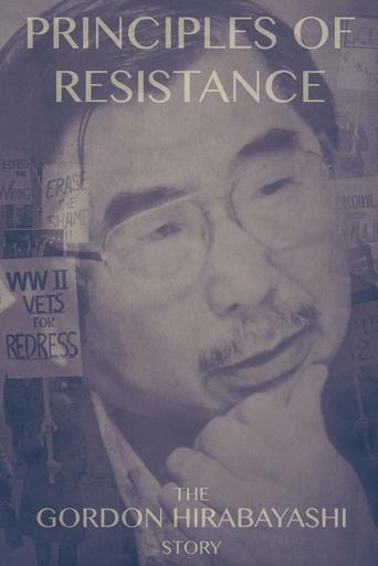 Poster of Principles of Resistance The Gordon Hirabayashi Story