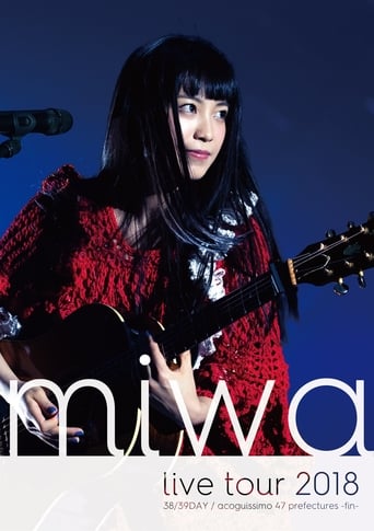 Poster of miwa live tour  "We are the light ~38/39DAY~"