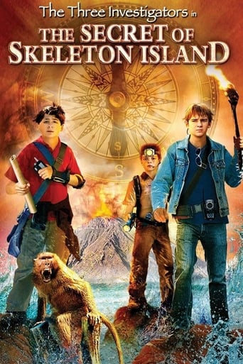 Poster of The Three Investigators in The Secret of Skeleton Island