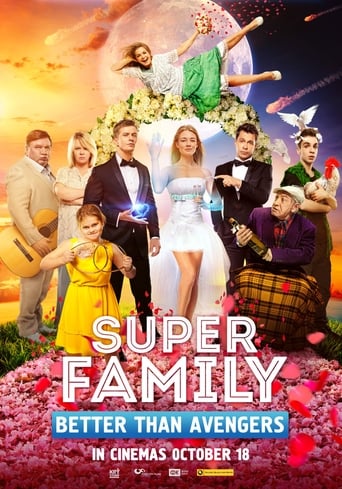 Poster of Super Family. Better Than Avengers