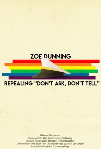 Poster of Zoe Dunning: Repealing "Don't Ask, Don't Tell"