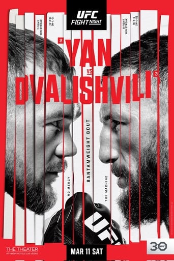 Poster of UFC Fight Night 221: Yan vs. Dvalishvili