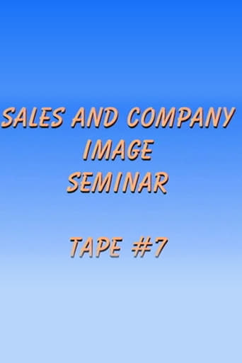 Poster of Sales and Company Image Seminar Tape #7