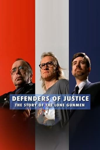 Poster of Defenders of Justice: The Story of The Lone Gunmen