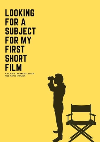 Poster of Looking For A Subject For My First Short Film