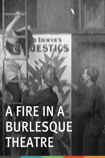 Poster of A Fire in a Burlesque Theatre