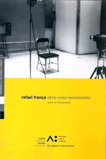 Poster of Rafael França: obra como testamento