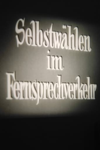 Poster of Selbstwählen im Fernsprechverkehr