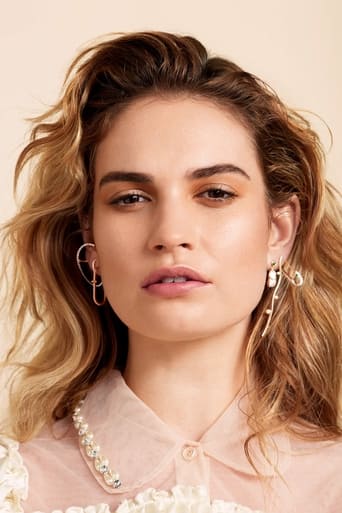 Portrait of Lily James