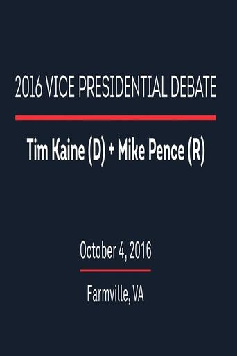 Poster of 2016 Vice Presidential Debate