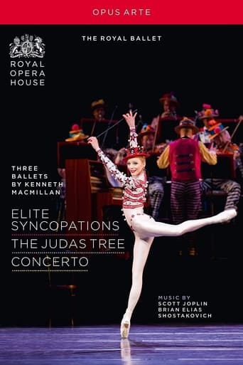 Poster of Three Ballets by Kenneth MacMillan: Elite Syncopations/The Judas Tree/Concerto