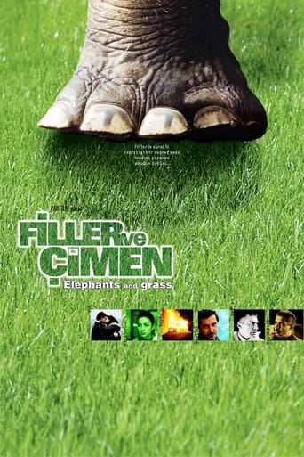 Poster of Elephants and Grass