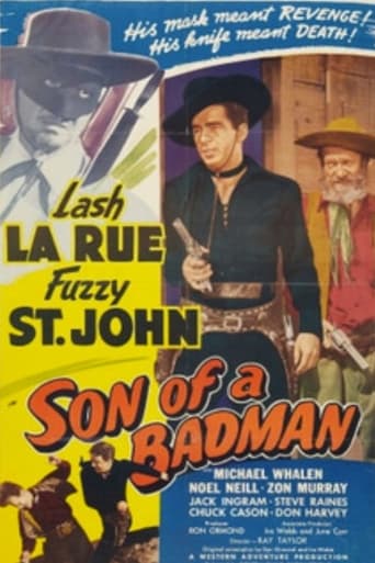 Poster of Son of a Badman