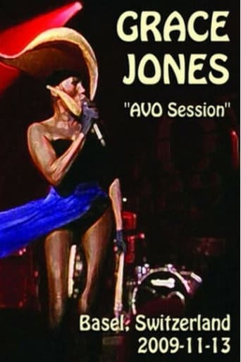 Poster of Grace Jones - AVO Session Basel 2009