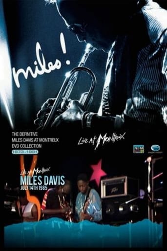 Poster of Miles Davis - The Definitive Miles Davis At Montreux - July 14 TH 1985