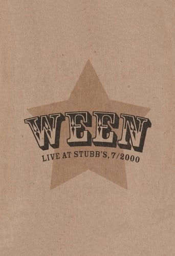 Poster of Ween: Live at Stubb's, 7/2000