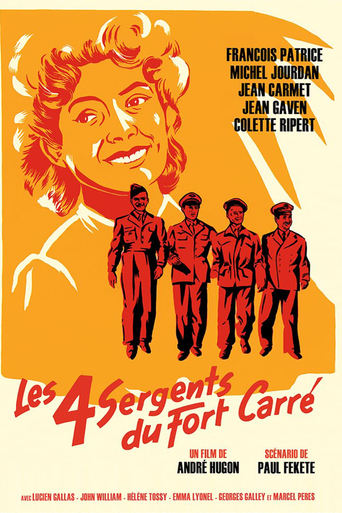 Poster of Les quatre sergents du Fort Carré