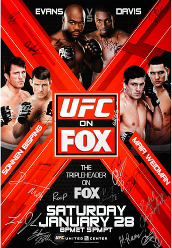 Poster of UFC on Fox 2: Evans vs. Davis