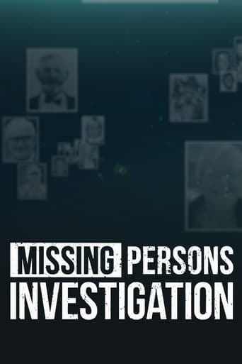 Poster of Missing Persons Investigation