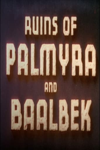 Poster of Ruins of Palmyra and Baalbek