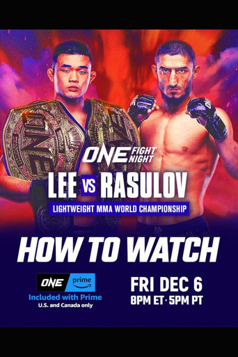 Poster of ONE Fight Night 26: Lee vs. Rasulov