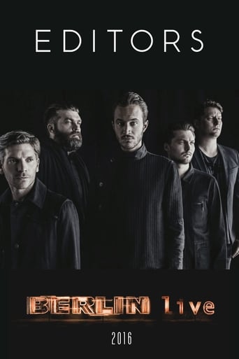 Poster of Editors - Berlin Live