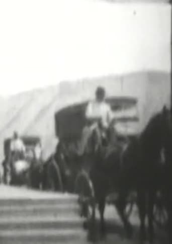 Poster of Coaches Arriving at Mammoth Hot Springs