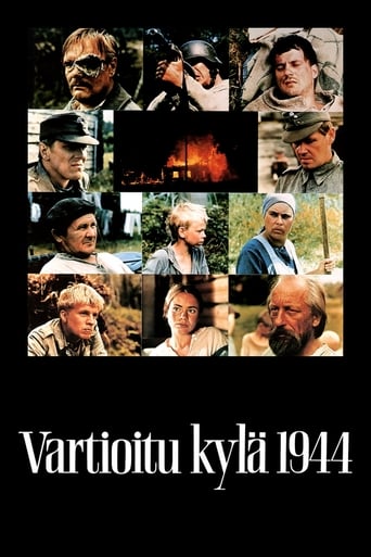 Poster of Vartioitu kylä 1944