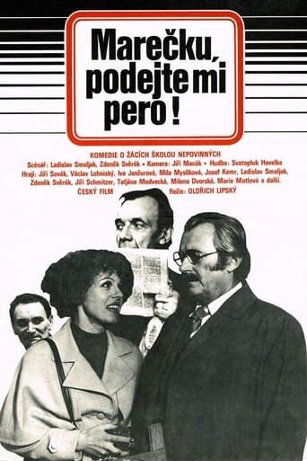 Poster of Marecek, Pass Me the Pen!