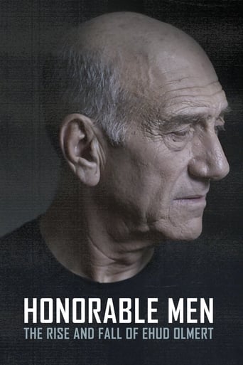 Poster of Honorable Men: The Rise and Fall of Ehud Olmert