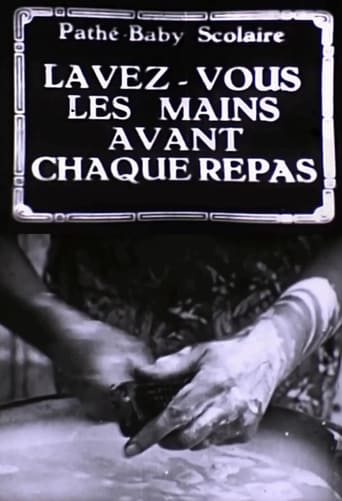 Poster of Lavez-vous les mains avant chaque repas