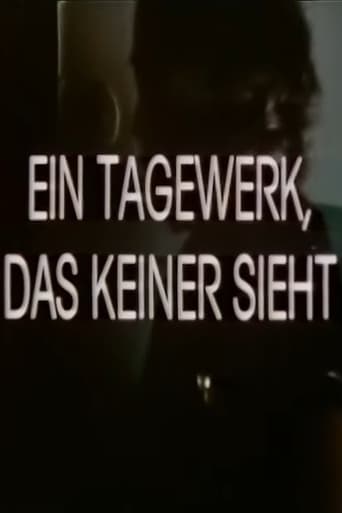 Poster of Ein Tagewerk, das keiner sieht