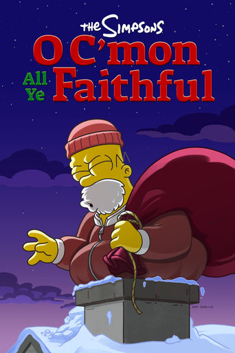 Poster of The Simpsons: O C'mon All Ye Faithful