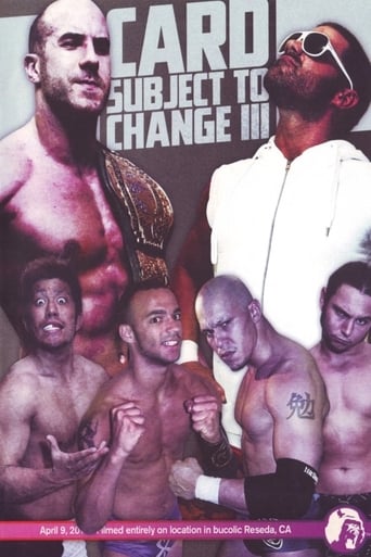 Poster of PWG: Card Subject To Change III