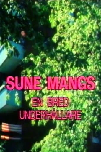 Poster of Sune Mangs - en bred underhållare