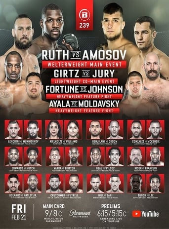 Poster of Bellator 239: Ruth vs Amosov