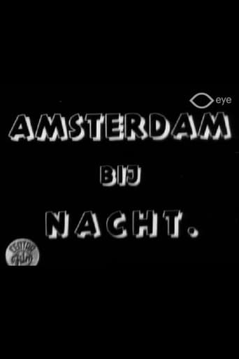 Poster of Amsterdam bij Nacht