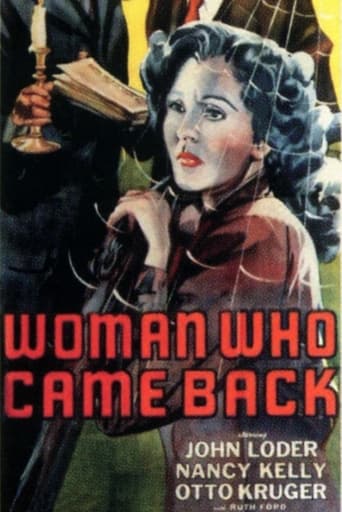 Poster of Woman Who Came Back