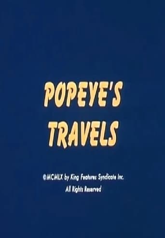 Poster of Popeye's Travels