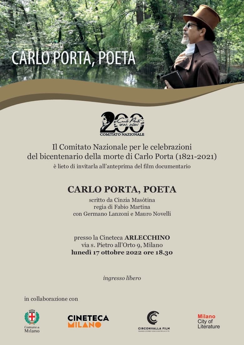 Poster of Carlo Porta, Poeta