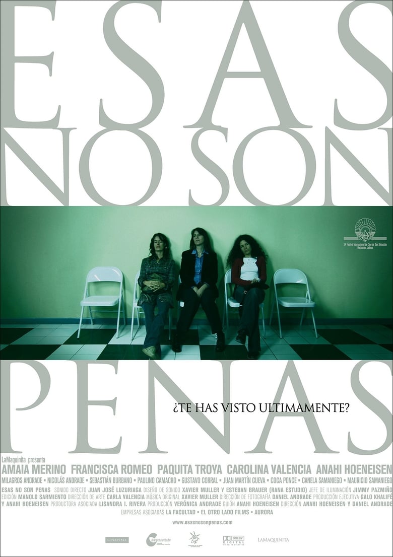 Poster of Esas no son penas