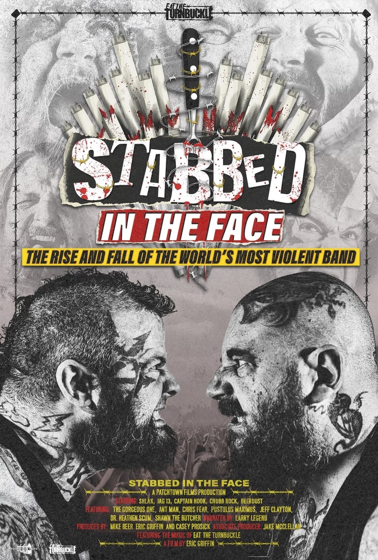 Poster of Stabbed in the Face: The Rise and Fall of the World's Most Violent Band