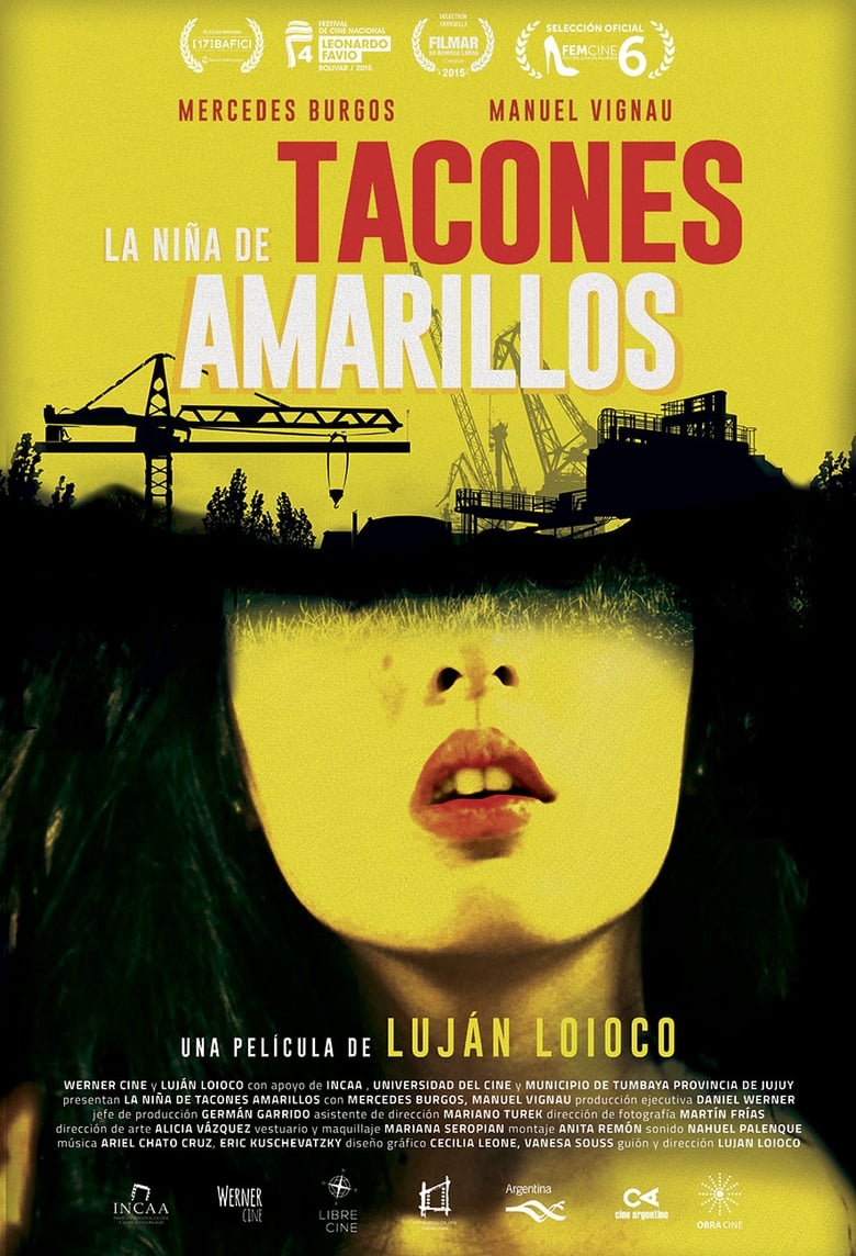 Poster of La niña de tacones amarillos