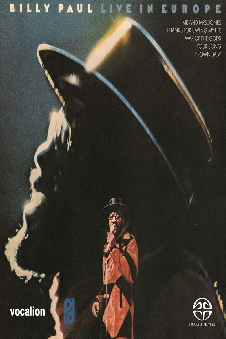 Poster of Billy Paul Live In Europe