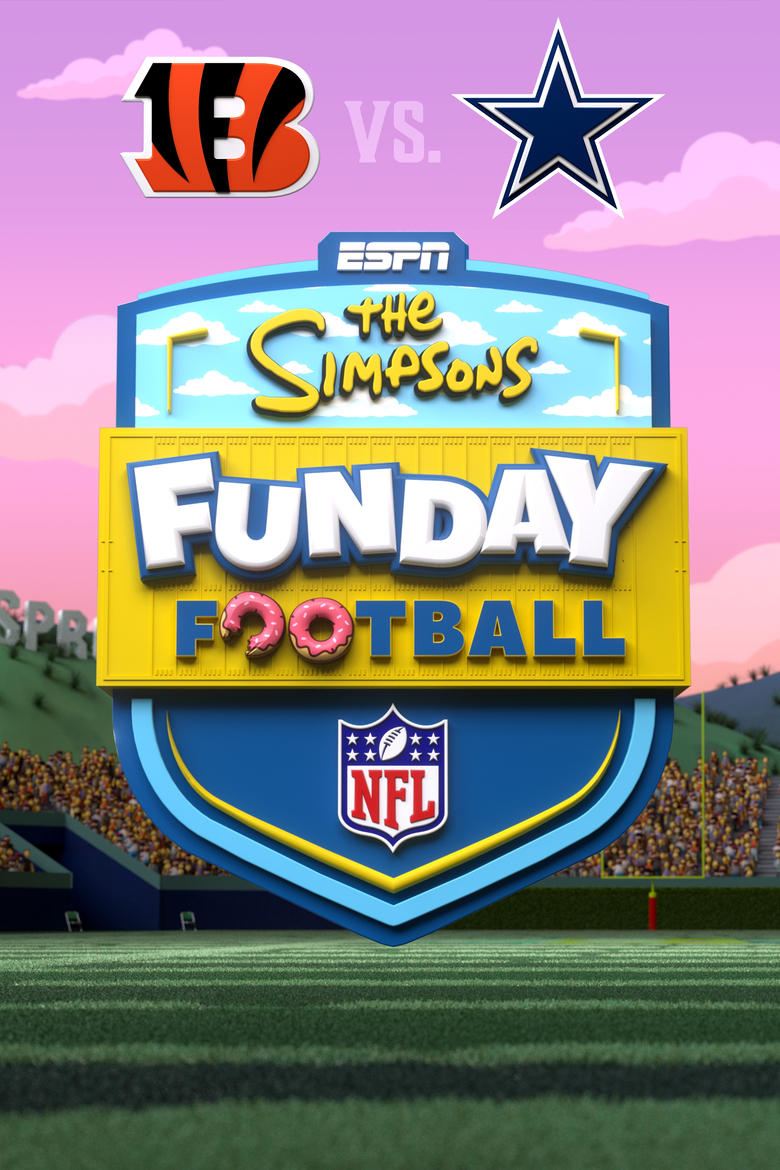 Poster of The Simpsons Funday Football