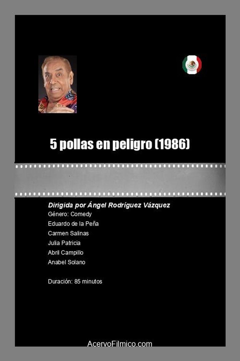 Poster of 5 pollas en peligro