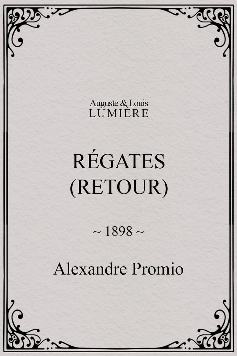 Poster of Régates (retour)