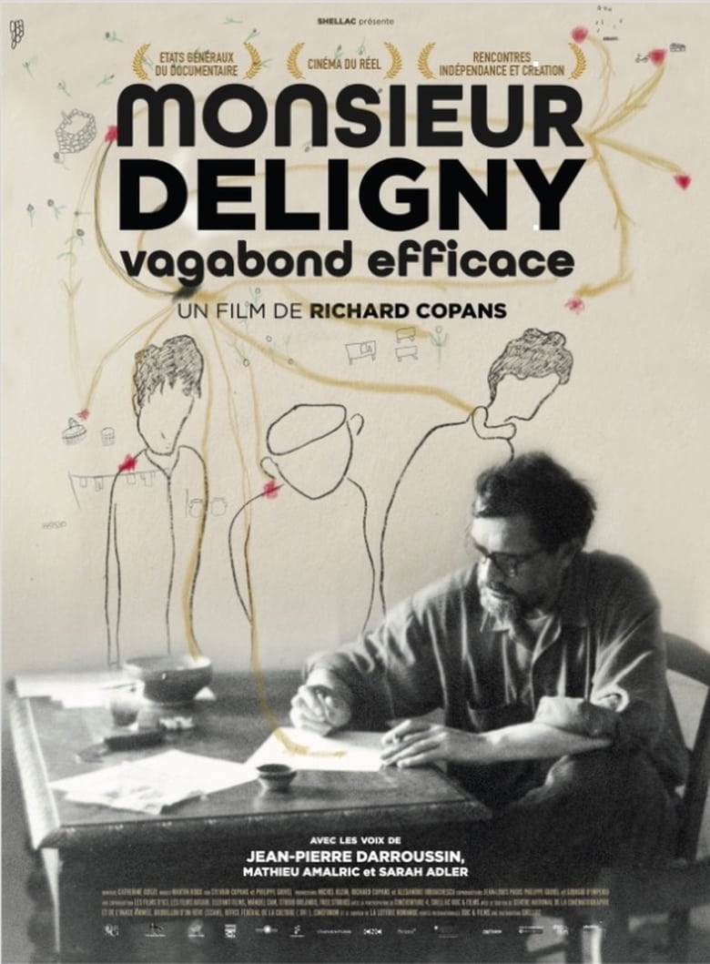 Poster of Monsieur Deligny, vagabond efficace